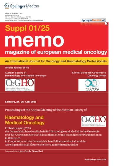 memo - Magazine of European Medical Oncology 1/2025