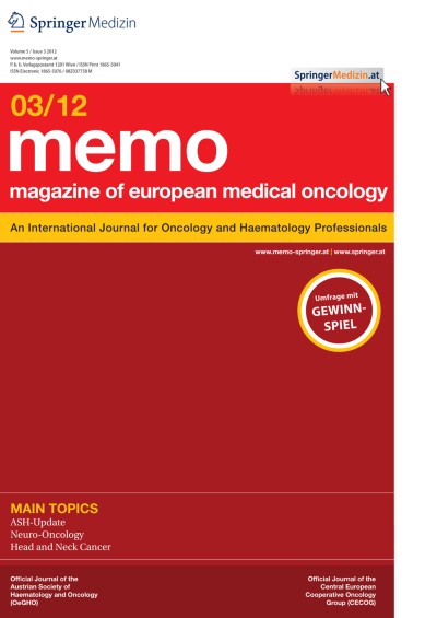 memo - Magazine of European Medical Oncology 3/2012