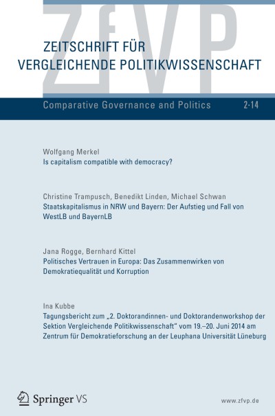 Zeitschrift für Vergleichende Politikwissenschaft 2/2014
