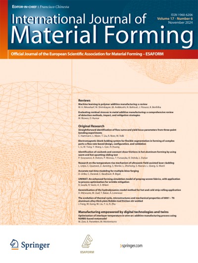 International Journal of Material Forming 6/2024