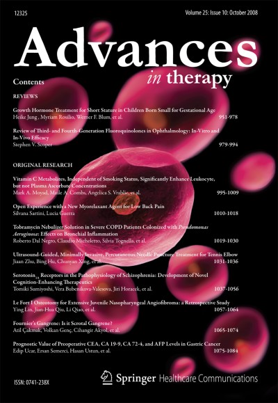 Advances in Therapy 10/2008