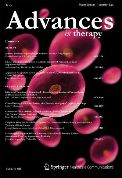Advances in Therapy 11/2008