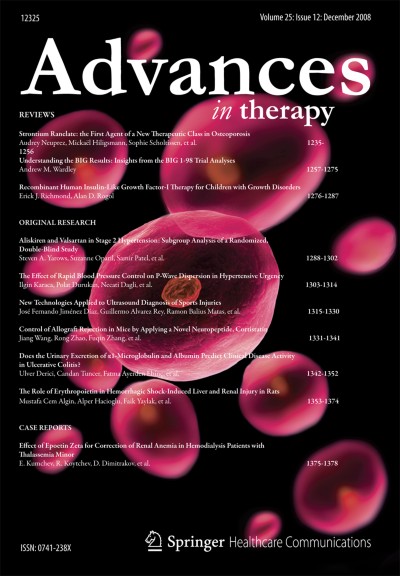 Advances in Therapy 12/2008