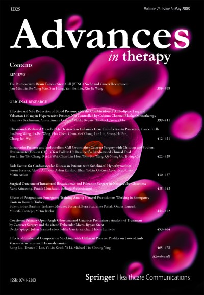 Advances in Therapy 5/2008