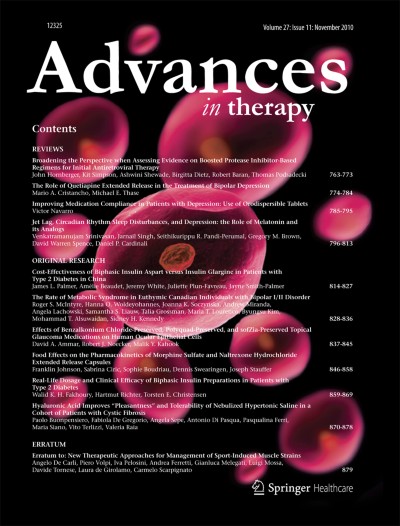 Advances in Therapy 11/2010