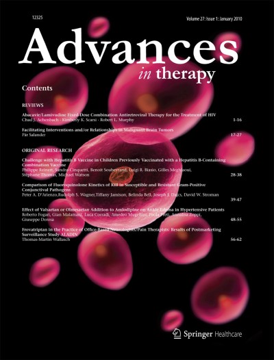 Advances in Therapy 1/2010