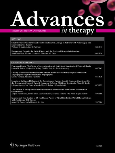 Advances in Therapy 10/2011
