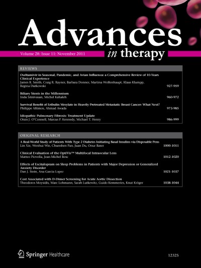 Advances in Therapy 11/2011