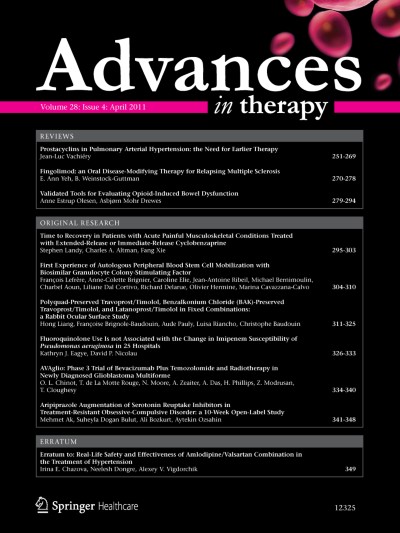 Advances in Therapy 4/2011
