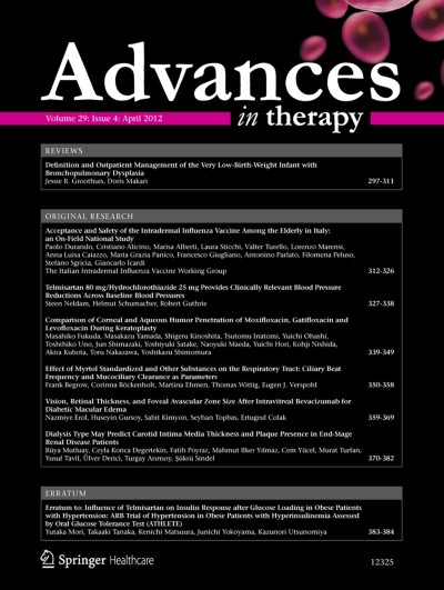 Advances in Therapy 4/2012