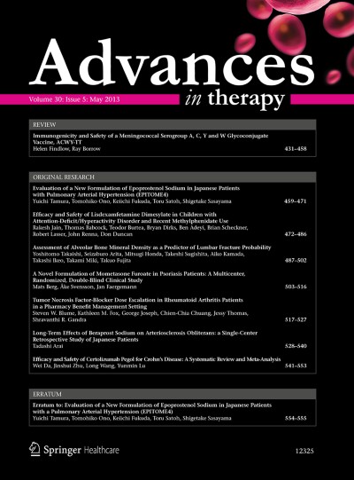 Advances in Therapy 5/2013
