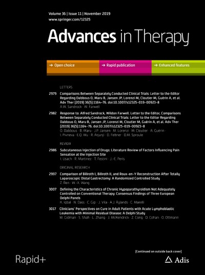 Advances in Therapy 11/2019
