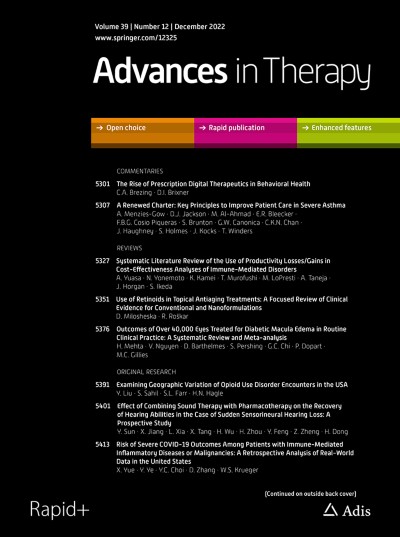 Advances in Therapy 12/2022