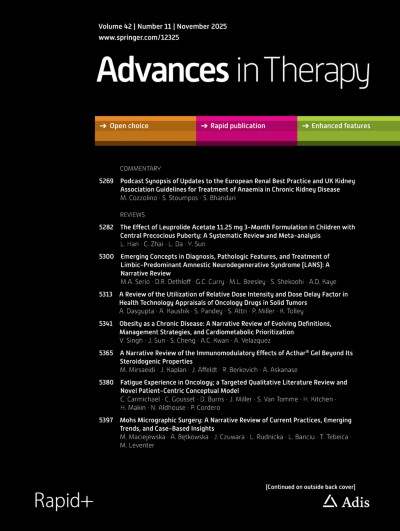 Advances in Therapy 11/2025