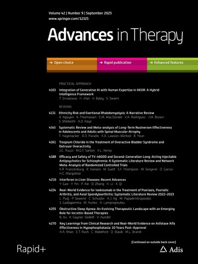 Link zu Zeitschrift Advances in Therapy