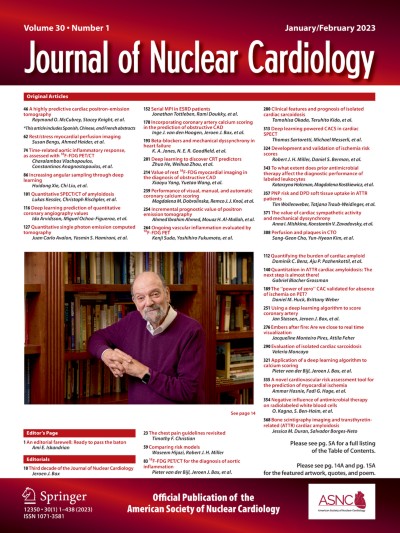 Journal of Nuclear Cardiology 1/2023