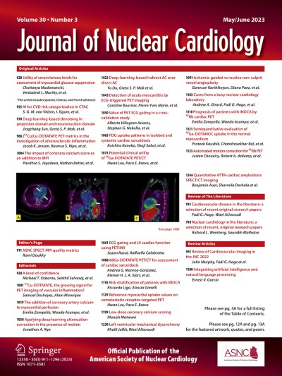 Journal of Nuclear Cardiology 3/2023
