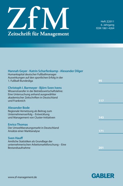 Zeitschrift für Management 2/2011