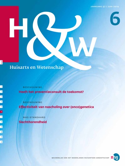 Link to Tijdschrift Huisarts en wetenschap