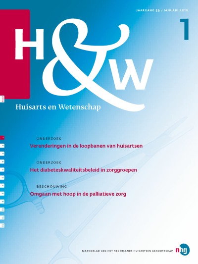 Link to Tijdschrift Huisarts en wetenschap