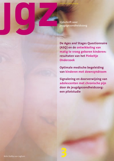 JGZ Tijdschrift voor jeugdgezondheidszorg 3/2012