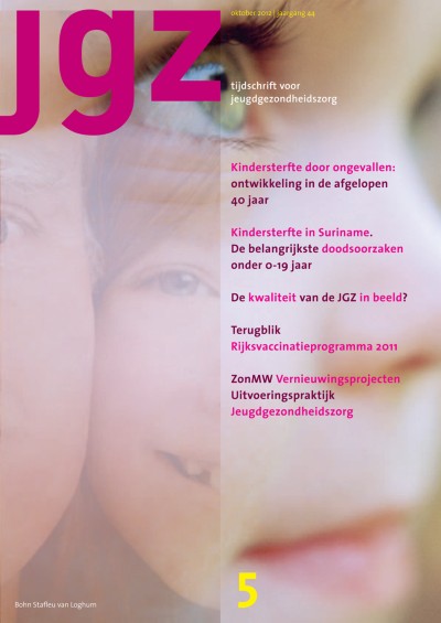 JGZ Tijdschrift voor jeugdgezondheidszorg 5/2012