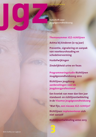 JGZ Tijdschrift voor jeugdgezondheidszorg 3/2013