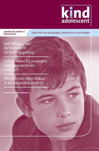 Kind en adolescent 1/2018
