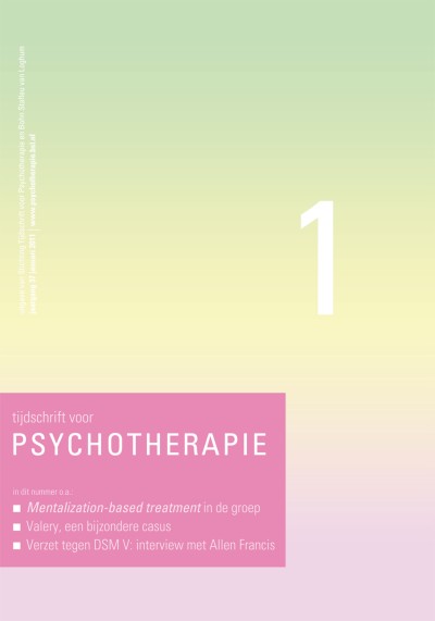 Tijdschrift voor Psychotherapie 1/2011