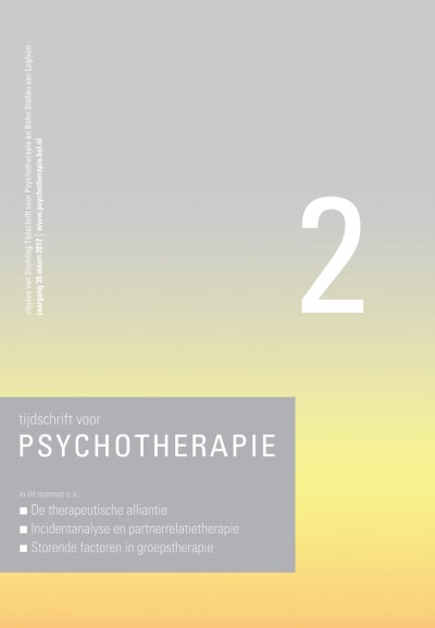 Tijdschrift voor Psychotherapie 2/2012