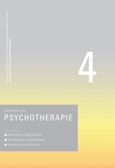 Tijdschrift voor Psychotherapie 4/2012