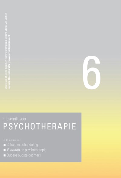 Tijdschrift voor Psychotherapie 6/2012