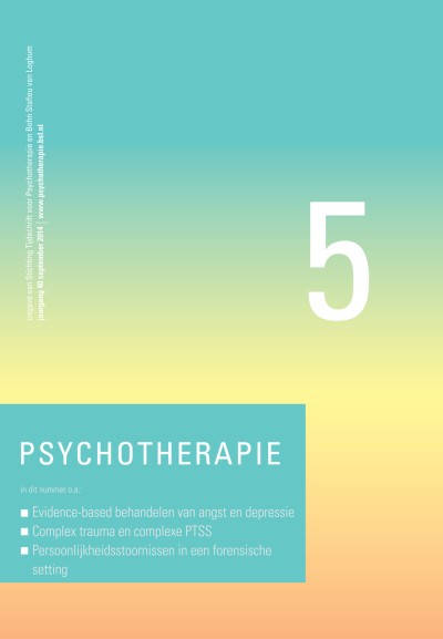 Tijdschrift voor Psychotherapie 5/2014