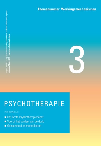 Tijdschrift voor Psychotherapie 3/2015