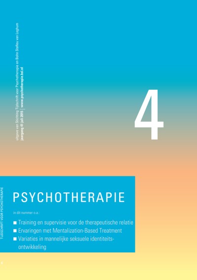 Tijdschrift voor Psychotherapie 4/2015