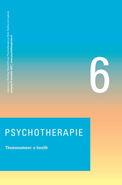 Tijdschrift voor Psychotherapie 6/2015