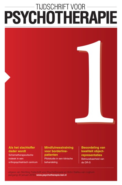 Tijdschrift voor Psychotherapie 1/2016