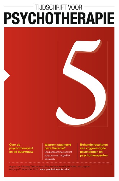 Tijdschrift voor Psychotherapie 5/2016