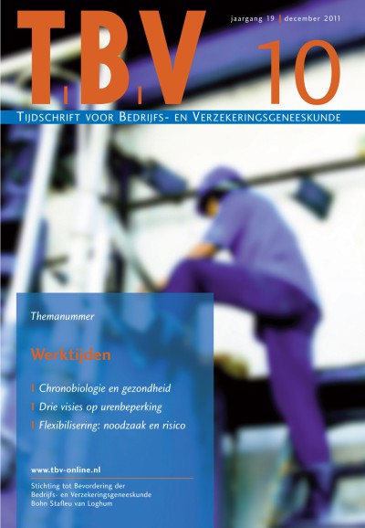 TBV – Tijdschrift voor Bedrijfs- en Verzekeringsgeneeskunde 10/2011