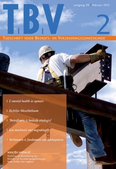 TBV – Tijdschrift voor Bedrijfs- en Verzekeringsgeneeskunde 2/2012