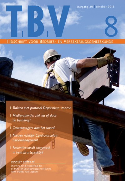TBV – Tijdschrift voor Bedrijfs- en Verzekeringsgeneeskunde 8/2012