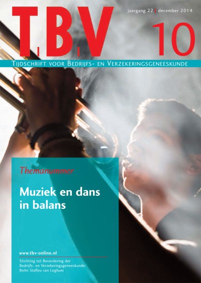 TBV – Tijdschrift voor Bedrijfs- en Verzekeringsgeneeskunde 10/2014