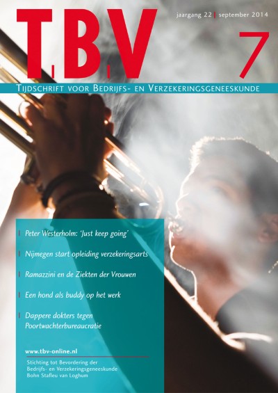 TBV – Tijdschrift voor Bedrijfs- en Verzekeringsgeneeskunde 7/2014