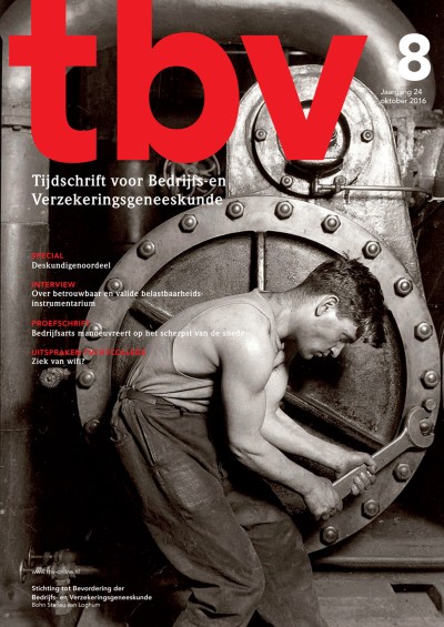 TBV – Tijdschrift voor Bedrijfs- en Verzekeringsgeneeskunde 8/2016