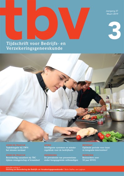 TBV – Tijdschrift voor Bedrijfs- en Verzekeringsgeneeskunde 3/2019