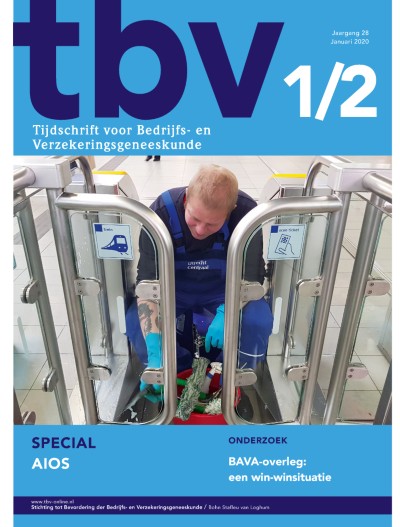 TBV – Tijdschrift voor Bedrijfs- en Verzekeringsgeneeskunde 1-2/2020