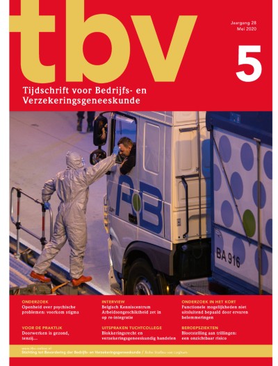TBV – Tijdschrift voor Bedrijfs- en Verzekeringsgeneeskunde 5/2020