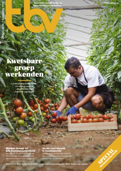 TBV – Tijdschrift voor Bedrijfs- en Verzekeringsgeneeskunde 7-8/2024
