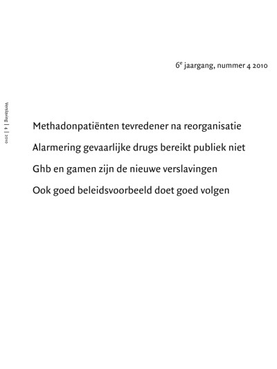 Verslaving 4/2010