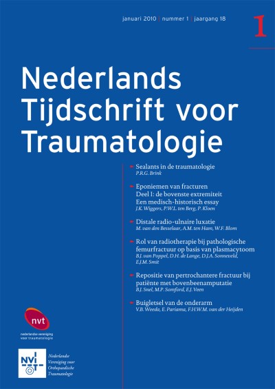 Nederlands Tijdschrift voor Traumachirurgie 1/2010